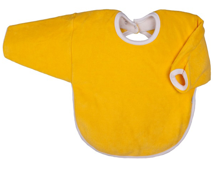 IOBIO Bavoir  Manches - Jaune