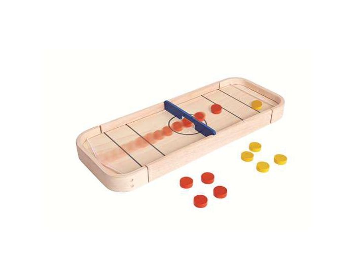 PLAN TOYS Jeu de Palets - Plateau R�versible - D�s 3 ans