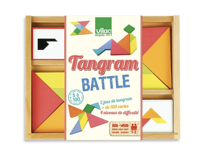 VILAC Tangram Battle - D�s 5 ans