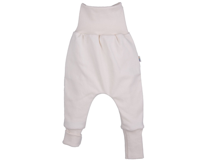 IOBIO Pantalon Crawler en Coton Bio - Ecru
