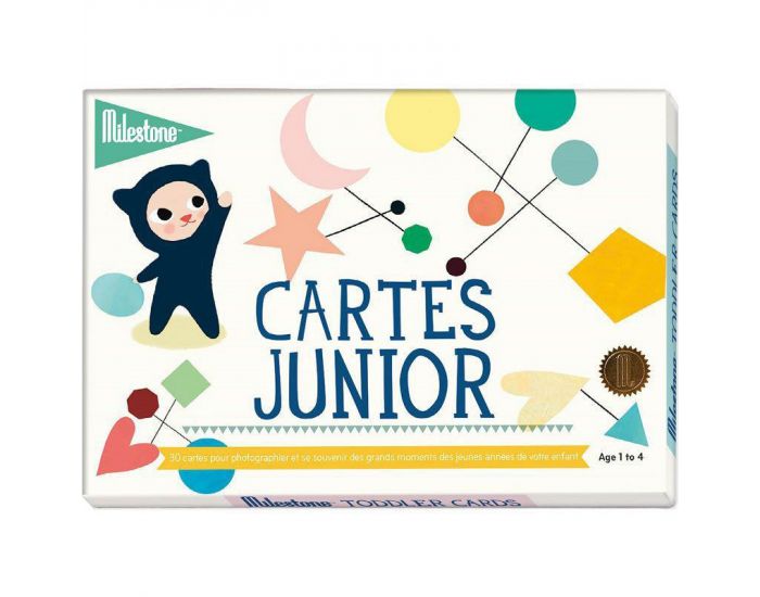 MILESTONE Cartes souvenirs - Junior - D�s 12 mois
