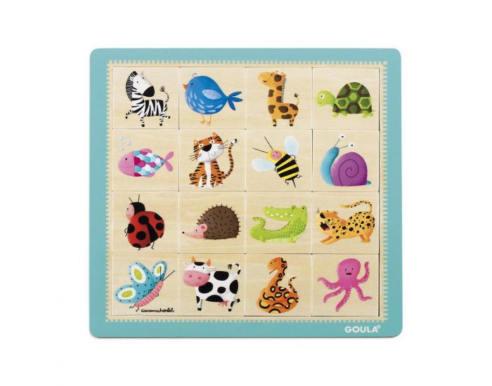 GOULA Puzzle Motifs - D�s 2 ans 