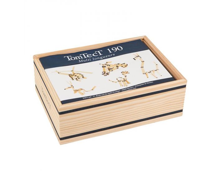 TOMTECT Boite 190 pi�ces - D�s 5 ans