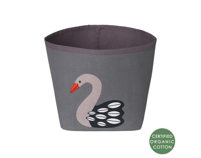 FRANCK ET FISCHER Panier � jouets Ida cygne fonc�