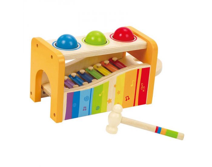 HAPE TOYS Bo�tier � marteler et � tapoter