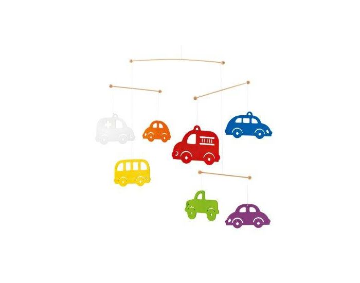 SELECTA SPIELZEUG Mobile Les Voitures Multicolores - D�s 12 mois