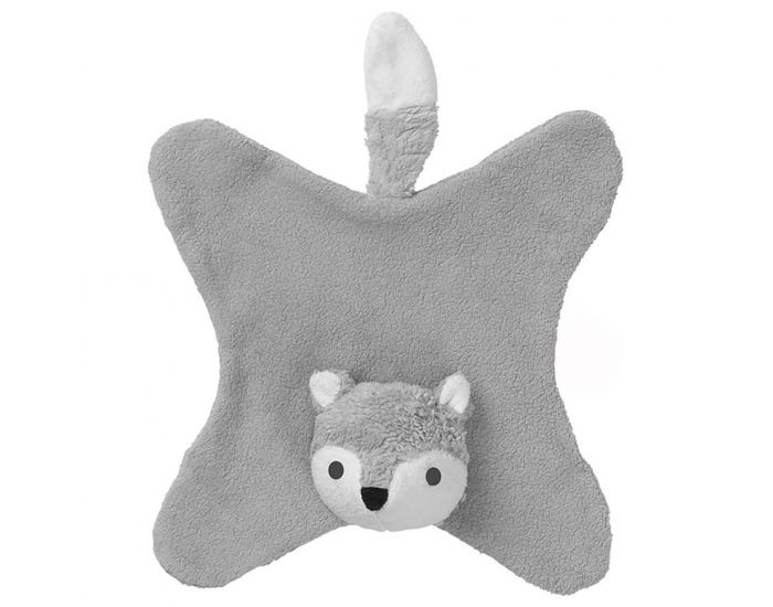FRANCK & FISCHER Doudou Anika renard gris - D�s la naissance