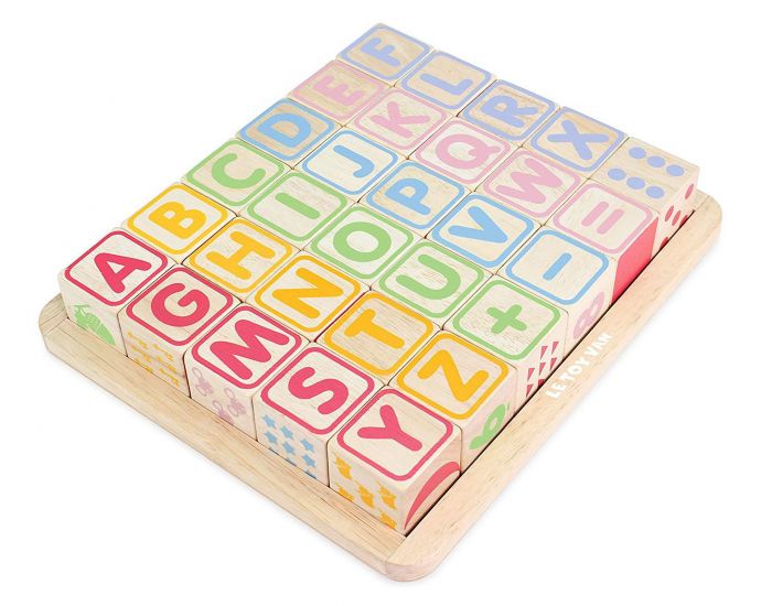 LE TOY VAN Blocs en Bois ABC - D�s 12 mois