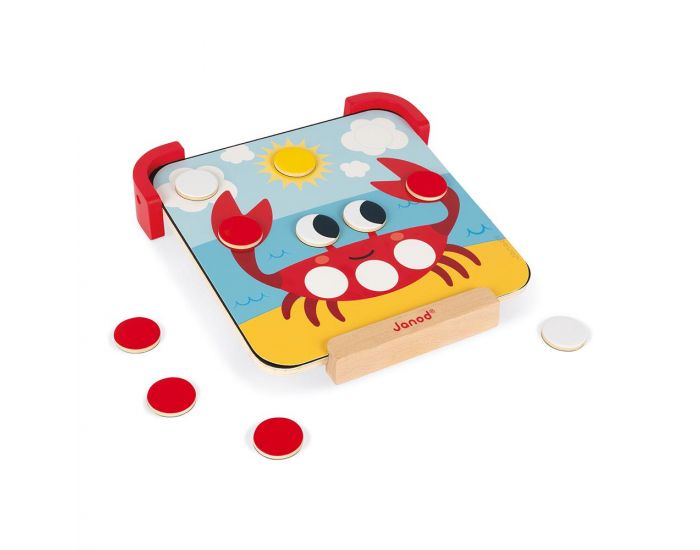 JANOD J'Apprends les Couleurs - Pastilles Magn�tiques  D�s 2ans