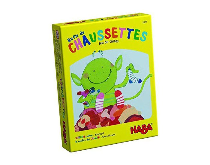 HABA Rafle de Chaussettes - jeu de cartes - Ds 4 ans