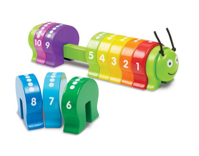 MELISSA & DOUG Chenille pour Apprendre � Compter - D�s 2 ans