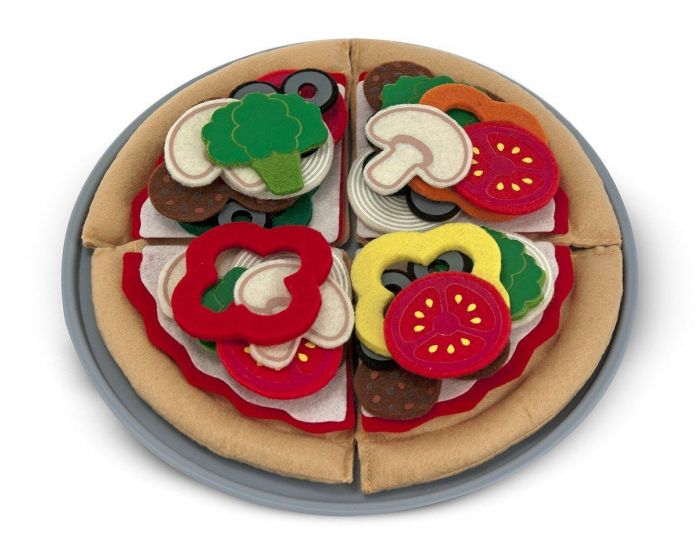 MELISSA & DOUG Pizza en Feutre - D�s 2 ans