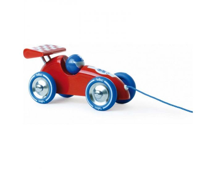 VILAC Voiture de course rouge et bleue - D�s 12 mois