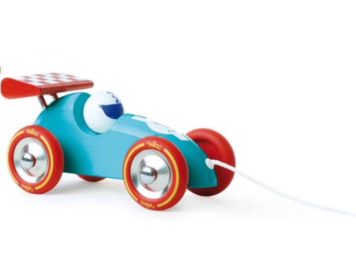 VILAC Voiture de course turquoise et rouge - D�s 12 mois