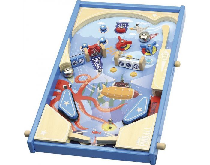 VILAC Grand Flipper en bois - Sous la mer - D�s 4 ans