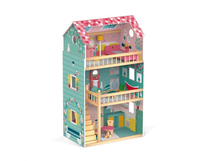JANOD Maison de poup�es Happy Day - D�s 3 ans