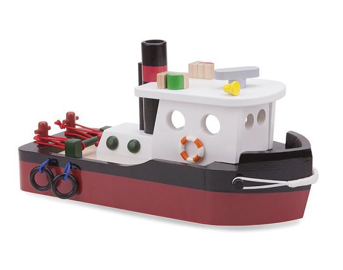 NEW CLASSIC TOYS Bateau Remorqueur - D�s 3 ans