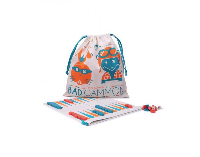 LES JOUETS LIBRES Bad'Gammon - D�s 6 ans