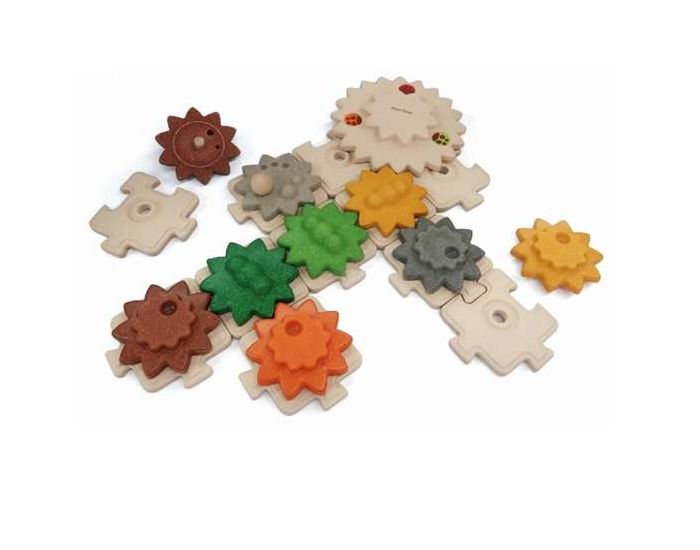 PLAN TOYS Puzzles Engrenages - D�s 2 ans
