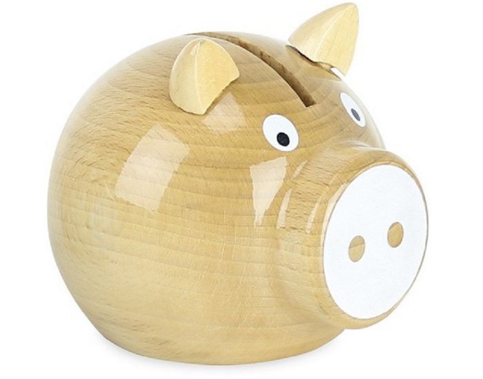 VILAC Tirelire Cochon - Blanc