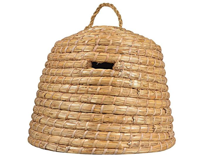 ESSCHERT DESIGN Ruche en paille - D�s 3 ans