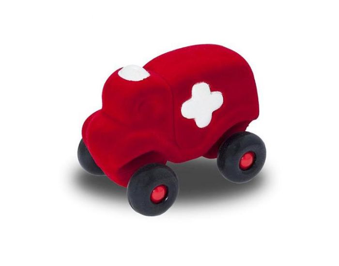 RUBBABU Grande Ambulance Rouge - D�s 12 mois