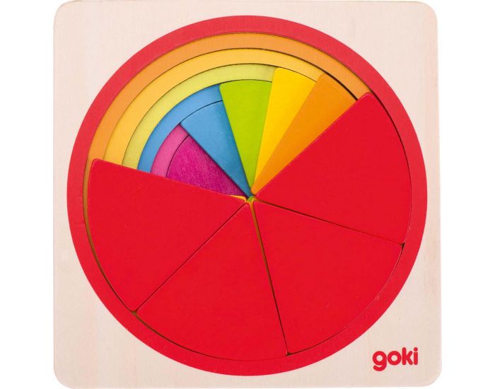 GOKI Puzzle Cercle - D�s 4 ans 