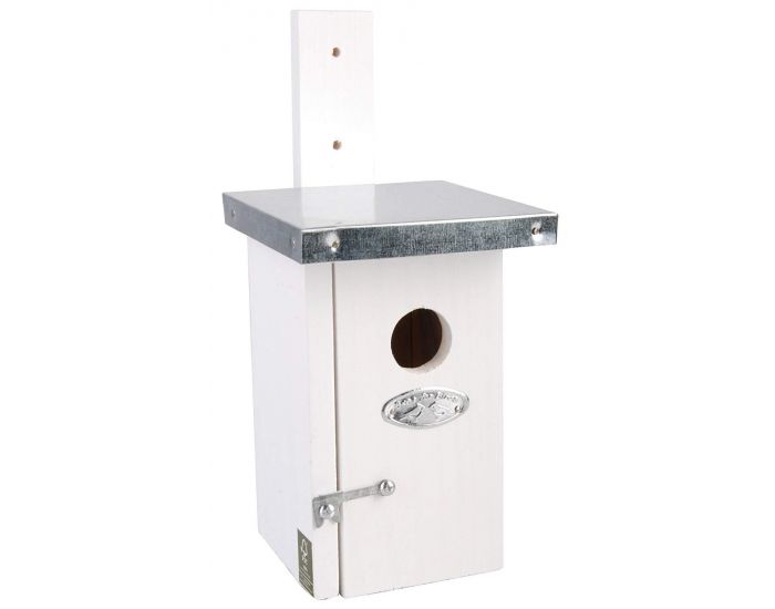 ESSCHERT DESIGN Nichoir roitelet - blanc - D�s 3 ans