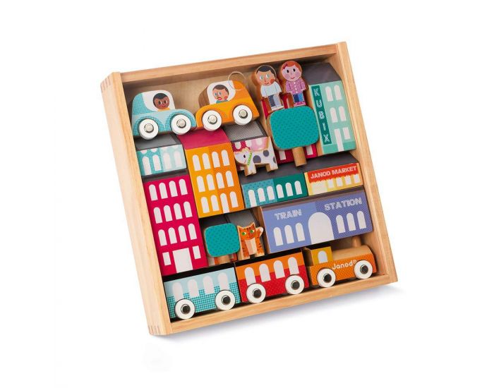 JANOD Kubix 22 pi�ces City - D�s 3 ans
