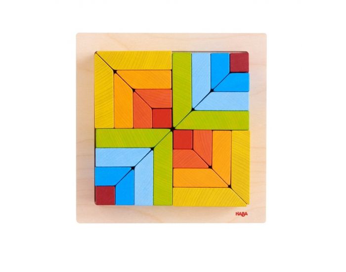 HABA Jeu d'Assemblage 3D - Pierres Cr�atives - D�s 2 ans