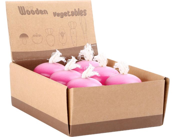 SMALL FOOT COMPANY Pr�sentoir oignons en bois - D�s 3 ans