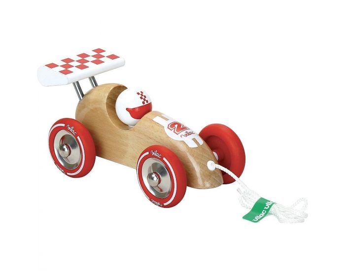 VILAC Voiture de course naturel - D�s 12 mois