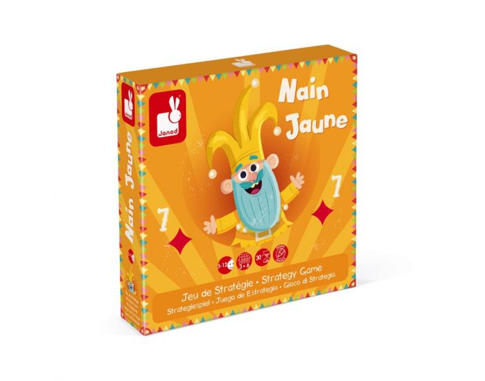 JANOD Jeu du Nain Jaune Carrousel - Ds 6ans