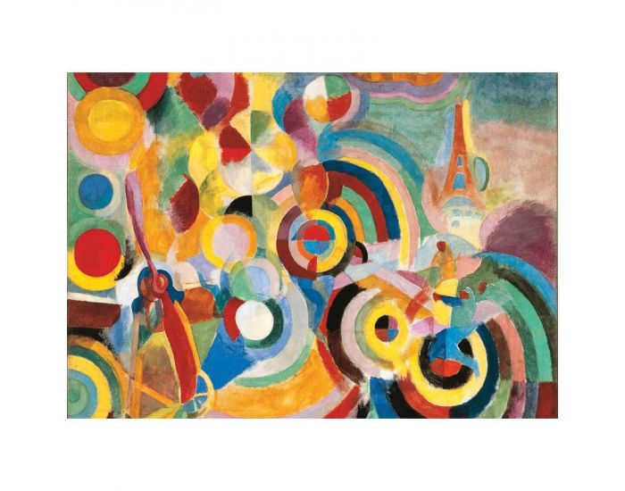 MICHELE WILSON Puzzle Hommage � Bl�riot de Delaunay - 50 Pi�ces - D�s 6 ans 