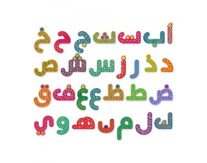 MAZAFRAN Alphabet Arabe Magn�tique - D�s 3 ans