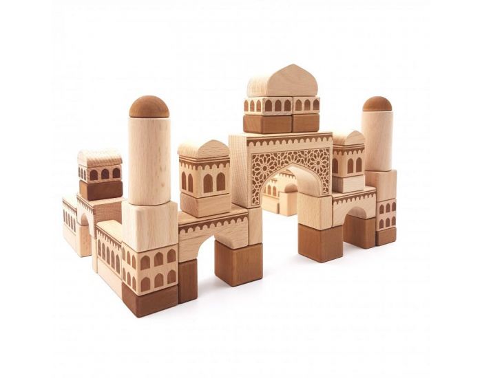 MAZAFRAN Jeu de Construction Palais - D�s 3 ans