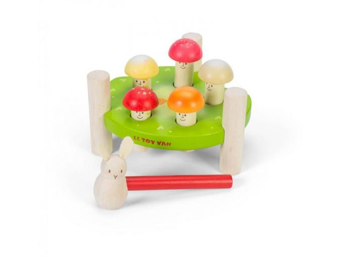 LE TOY VAN Jeu de Marteau Messieurs Champignons - D�s 12 mois