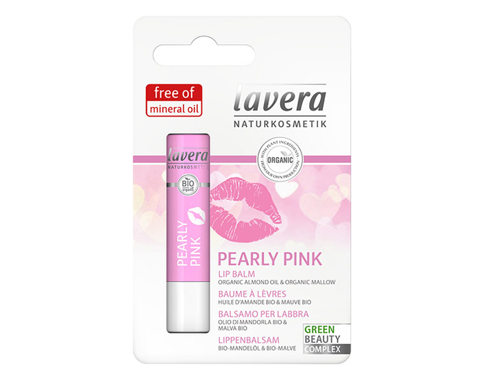 LAVERA Baume à Lèvres Rosé Pearly Pink - 4.5 g