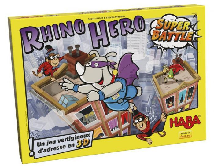 HABA Rhino Hero ? Super Battle - Ds 5 ans