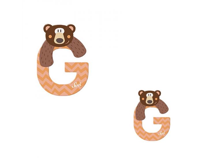 SEVI Lettre G - Grizzly