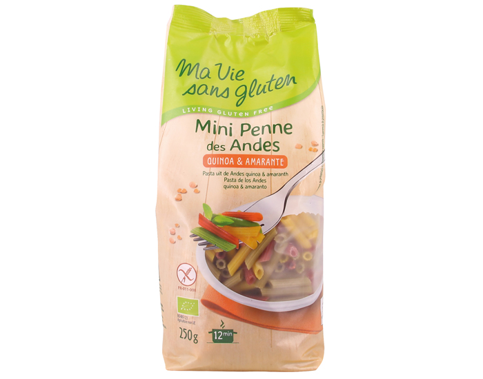 MA VIE SANS GLUTEN Mini Penne des Andes - 250 g