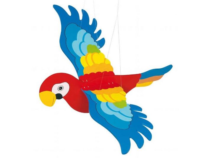 GOKI Mobile Perroquet - Ds 12 mois 