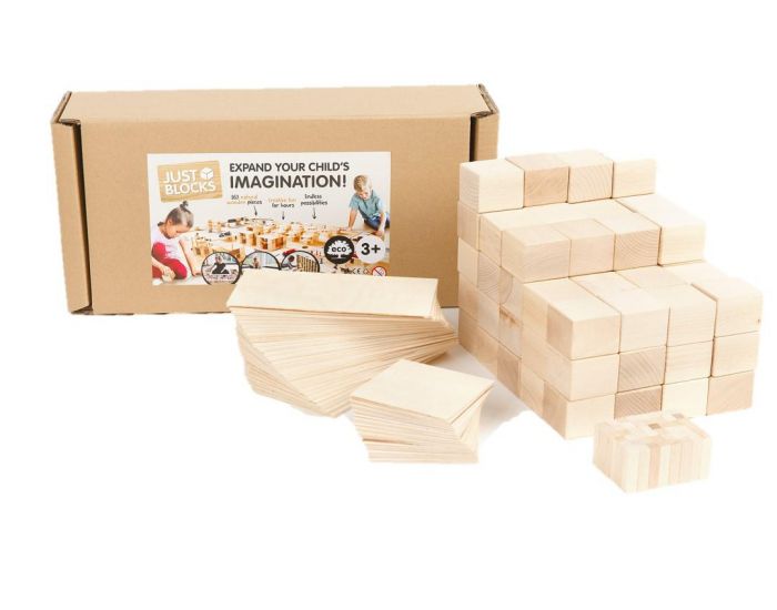 JUST BLOCKS Medium Pack Just Blocks - 166 pcs - D�s 3 ans