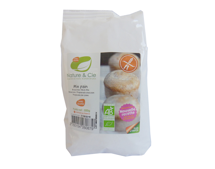 NATURE & CIE Mix Pain Sans Gluten - 500 g