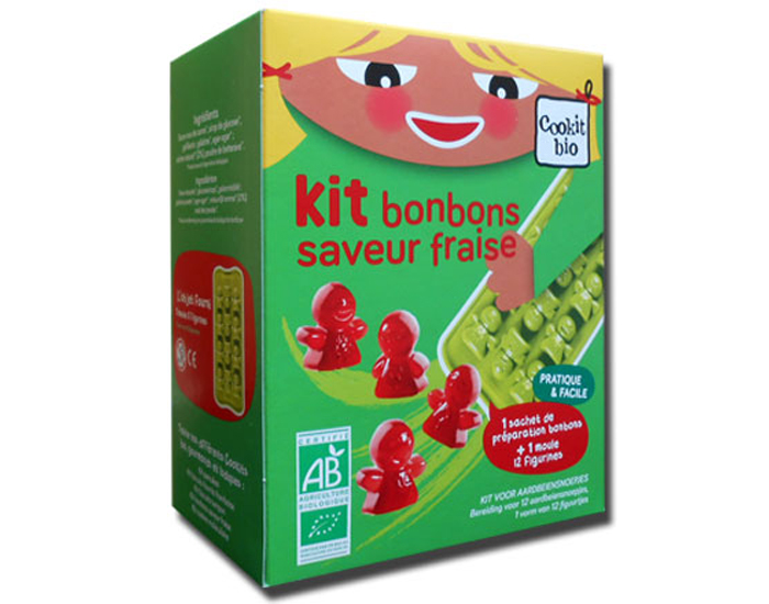 NAT-ALI Kit � Patisserie - Bonbons Saveur Fraise