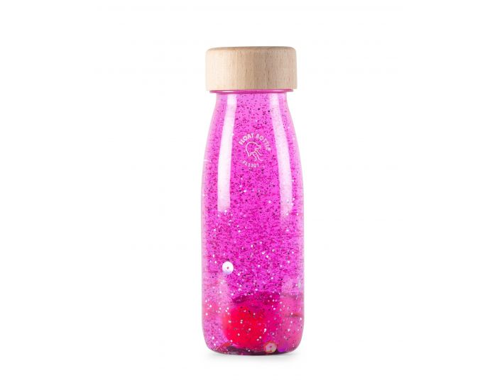 PETIT BOUM Bouteille Sensorielle - Float - Rose - D�s 3 mois