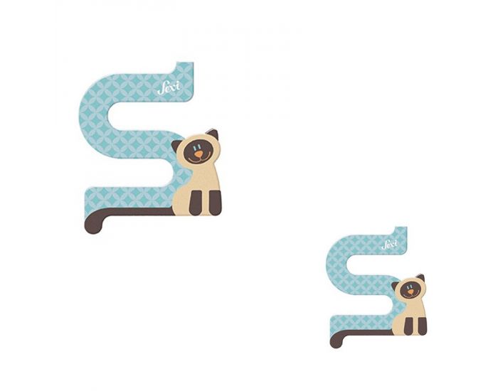 SEVI Lettre S - Chat Siamois
