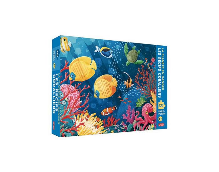 SASSI JUNIOR La Plan�te en Danger - Les r�cifs coralliens - D�s 6 ans