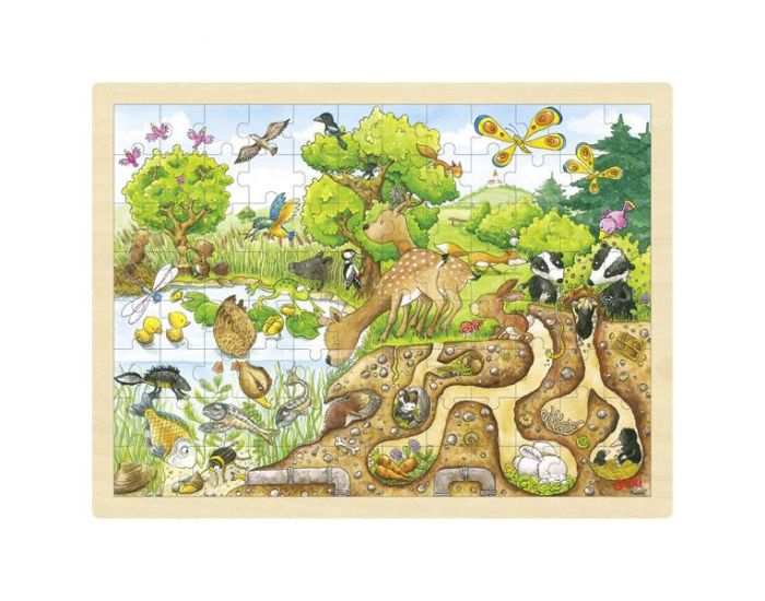 GOKI Puzzle D�couverte de la nature - D�s 3 ans