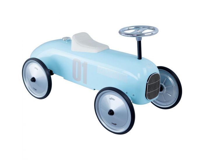 VILAC Porteur Voiture Vintage Bleu Tendre - D�s 18 mois